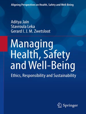cover image of Managing Health, Safety and Well-Being